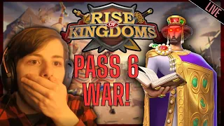 2605 Pass 6 War vs 1846! | Rise of Kingdoms Warriors Unbound KvK