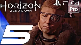 Horizon Zero Dawn - Gameplay Walkthrough Part 5 - Field of The Fallen & Cauldron Core (PS4 PRO)