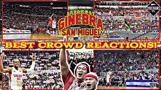 GINEBRA "BEST CROWD REACTIONS!" l MOST POPULAR TEAM IN THE PHILIPPINES l LOUDEST FANS IN PBA! PART 1