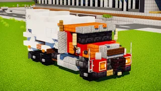 Minecraft Concrete Cement Mixer Truck Tutorial