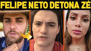 Felipe Neto DETONA Zé Neto sobre fala de TATUAGEM de Anitta ?