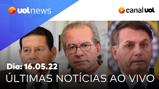 Mourão e Bolsonaro sobre AI-5, Suécia e Otan, Lula no RJ, Doria, Haddad e mais notícias | UOL News