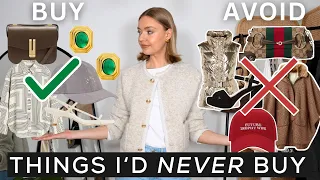 WHAT I WOULD NEVER BUY (& WHAT I'D REPLACE THEM WITH INSTEAD!)