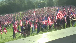More than 7,500 American Flags at Forest Park pay tribute to 9-11 victims