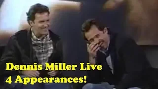 Norm Macdonald on Dennis Miller Live Compilation (1997-1999) Uncut & Unfiltered - 4 Appearances