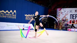 Sofia Ilteryakova Ribbon Junior Russian Championship 2023 Training