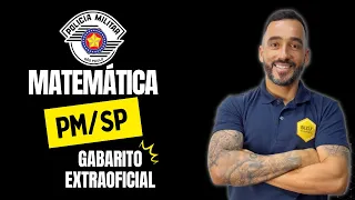 PM-SP / Matemática - Gabarito Extraoficial