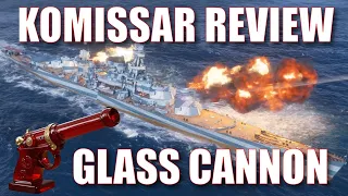 Komissar Heavy Hybrid Russian Cruiser World of Warships Reviews Guide