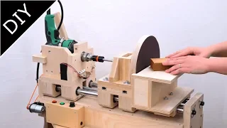 Making of Disc sander - 6in1 drill press Part.4