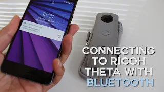 RICOH THETA Mobile Phone Bluetooth Use