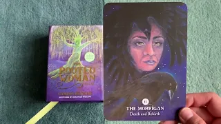 Rooted woman oracle unbox, flip through, review