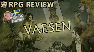 Vaesen: Nordic horror roleplaying has never looked prettier 🧊 RPG Review & Mechanics