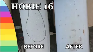 How to Fix Soft Hulls - Hobie 16 Repair