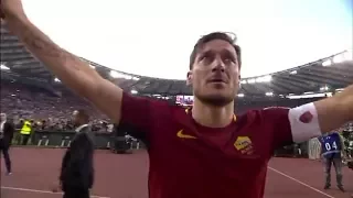L'Addio di FRANCESCO TOTTI - Francesco Repice e il giro di campo dopo Roma-Genoa 3-2 (28/5/2017)