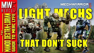 So, You Want to Run a Merc Company: Salvaging Light Mechs~ MechWarrior 5 Career Guide (2022) ep. 2