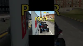 poor vs rich| Extreme car driving simulator 🤟#shorts