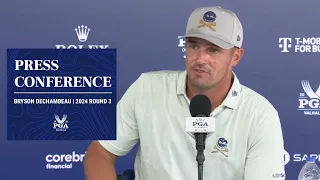 Bryson DeChambeau Press Conference | 2024 PGA Championship Round 3