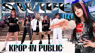 [K-POP IN PUBLIC ONE TAKE] ITZY “SWIPE” | Dance cover by 3to1