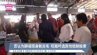 否认为辟谣现身新古毛 旺姐吁选民勿抵制投票【2024.05.09 八度空间华语新闻】