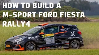 M-SPORT FORD FIESTA RALLY4 BUILD BY MVH RALLYSPORT