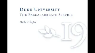 2019 Baccalaureate Service (Surnames A–H)