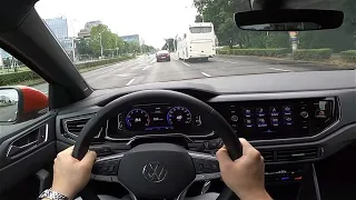 2022 Volkswagen Taigo [1.5 TSI, 150 HP] POV Test ride #15 CARiNIK