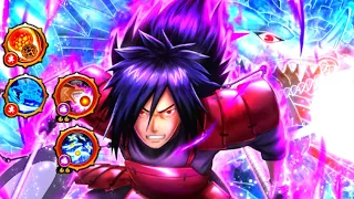 Madara Uchiha All Ultimate Jutsu Showcase │ Solo Attack Mission Gameplay │ NxB Ninja Voltage