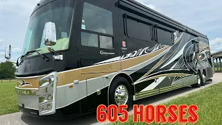 Luxury Class A “Muscle coach” A real heavy hitter 2020 Entegra Cornerstone 45W available $389,995