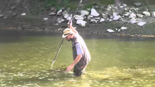 Funny Fishing Accident with a Spear (OHHHHHH SHIT!!!!!!)