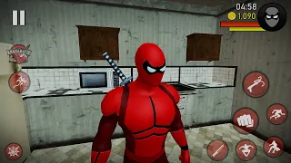 Süper Kahraman Örümcek Adam Oyunu - Spider Ninja Superhero Simulator -   Android Gameplay