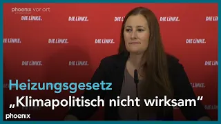 Die Linke: Pressekonferenz mit Janine Wissler am 03.07.23