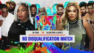 B-Fab Vs Elektra Lopez - No Disqualification Match - WWE NXT 28/09/2021 (En Español)