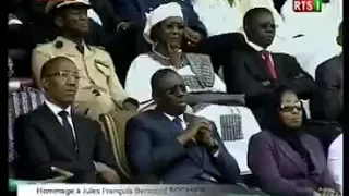 Témoignage de Abdoulaye Diaw aux obsèques de Jules Français Bocandé au stade Demba Diop