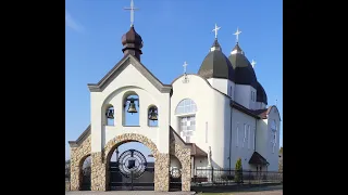 Освячення пасок.   Церква Всіх Святих Українського Народу с. Вузлове