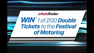 WIN 1 of 200 double tickets to the SA Festival of Motoring!