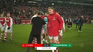 Koln 7 - 1 Werder (Bundesliga 2022 - 2023 Matchday 16 Highlights)