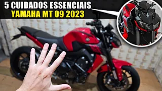 5 CUIDADOS ESSENCIAIS COM A YAMAHA MT 09 2023