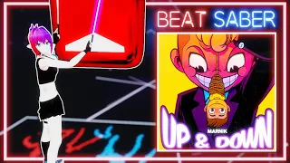 Beat Saber | #1 on Up & Down by Marnik | Expert+ & Full Body Tracking