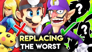 Replacing the WORST Character from EVERY Series! - Super Smash Bros. Ultimate