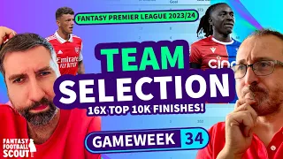 🤔 FPL TEAM SELECTION GW34 | PALACE TREBLE UP?! | Fantasy Premier League Tips 2023/24