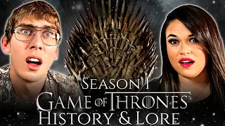 Part 1- Game Of Thrones Histories & Lore Season 1 Reaction |GOT Reaction| Game of Thrones Reaction