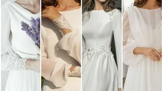 Скромные свадебные платья/ Kamtarona to'y liboslari/ Modest wedding dresses.