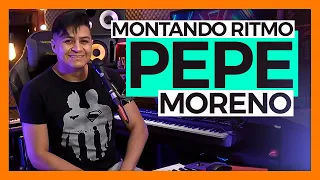 MONTANDO RITMO PEPE MORENO no TECLADO