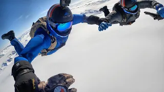 Skydiving from 13,000 ft over Antartica - Life in Union Glacier - 777 location 1