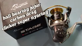 Anyfish Stage Reel Berkualitas Yang Jujur 10 Ball Bearing Super Halus