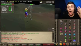 retard spazzes out over virtual pet in runescape