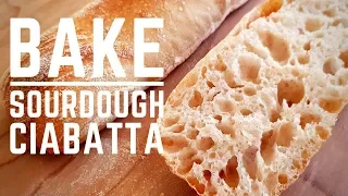 Easy Sourdough Ciabatta