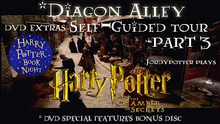 Diagon Alley Self-Guided tour DVD Harry Potter and the Chamber of Secrets Bonus Discs Activities!
