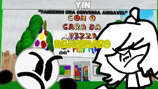 yin "fazendo uma conversa amigável" com o cara da pizza (REANIMADO)