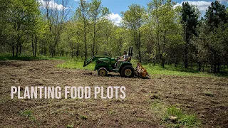 Planting Food Plots On The New Land!!!